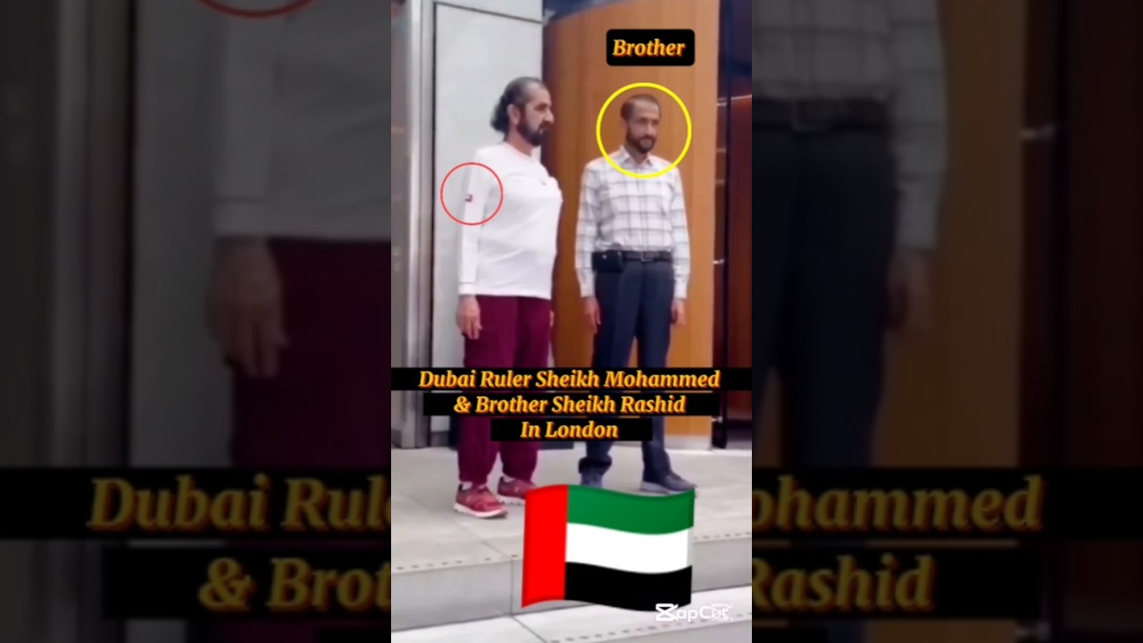 ОАЭ Два брата: шейх Мухаммед и правитель Дубая шейх Рашид Аль Мактум #образжизни #дубай #королевс...