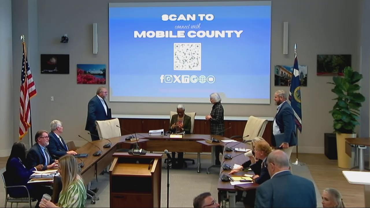 Mobile County Commission Conference Meeting Mar 19, 2026