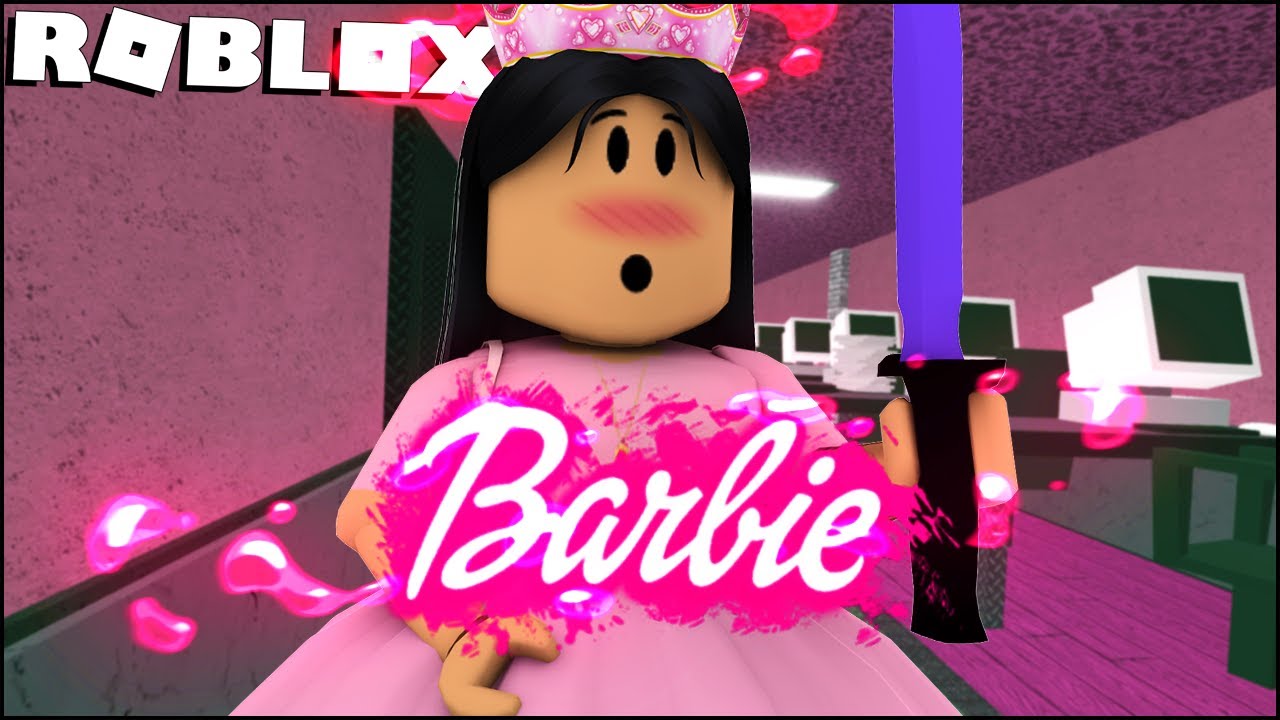 VIREI A BARBIE BRASILEIRA no MURDER MYSTERY 2 do ROBLOX 🤣🌺