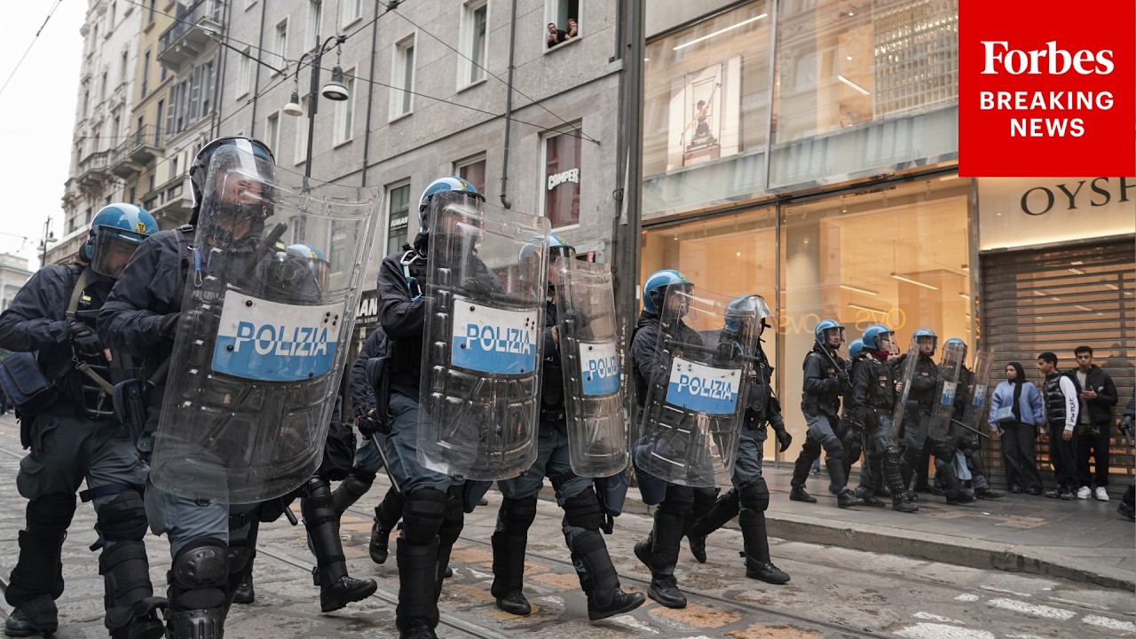 500 Soldiers Are Deployed In Milan After Violent Weekend Protests
