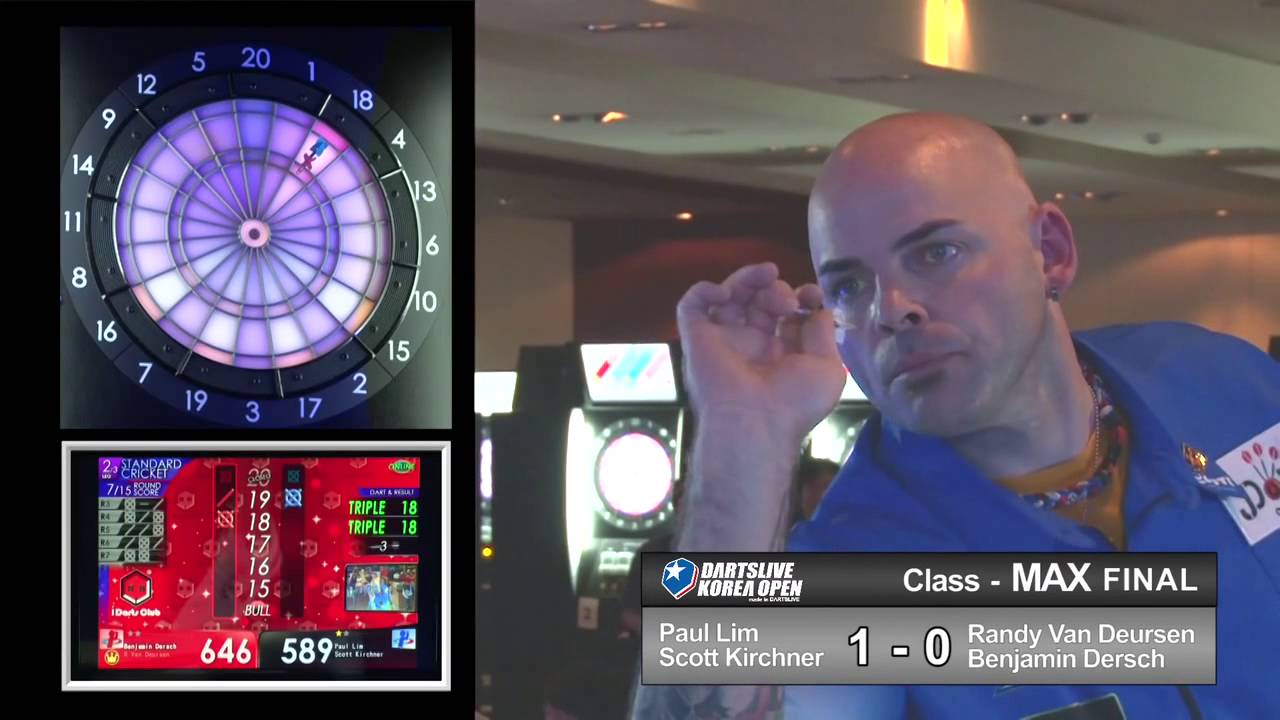 DARTSLIVE KOREA OPEN 2013 - Class MAX FINAL