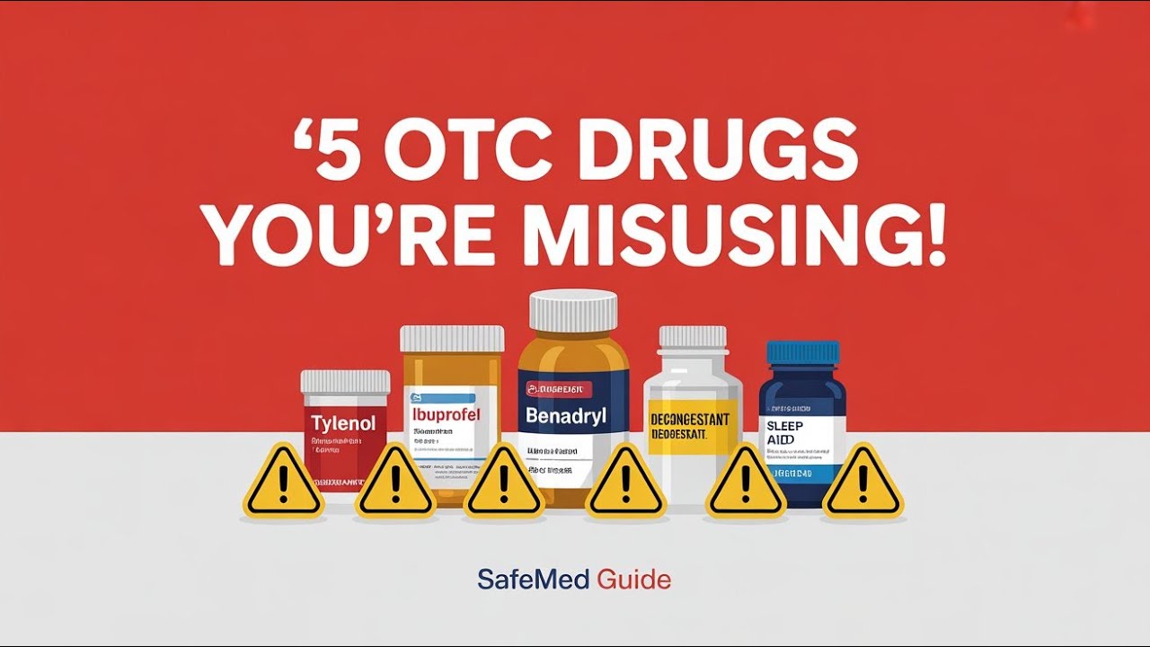 &ldquo;OTC Drug Misuse: The Hidden Dangers of Everyday Medicines | SafeMed Guide&rdquo;