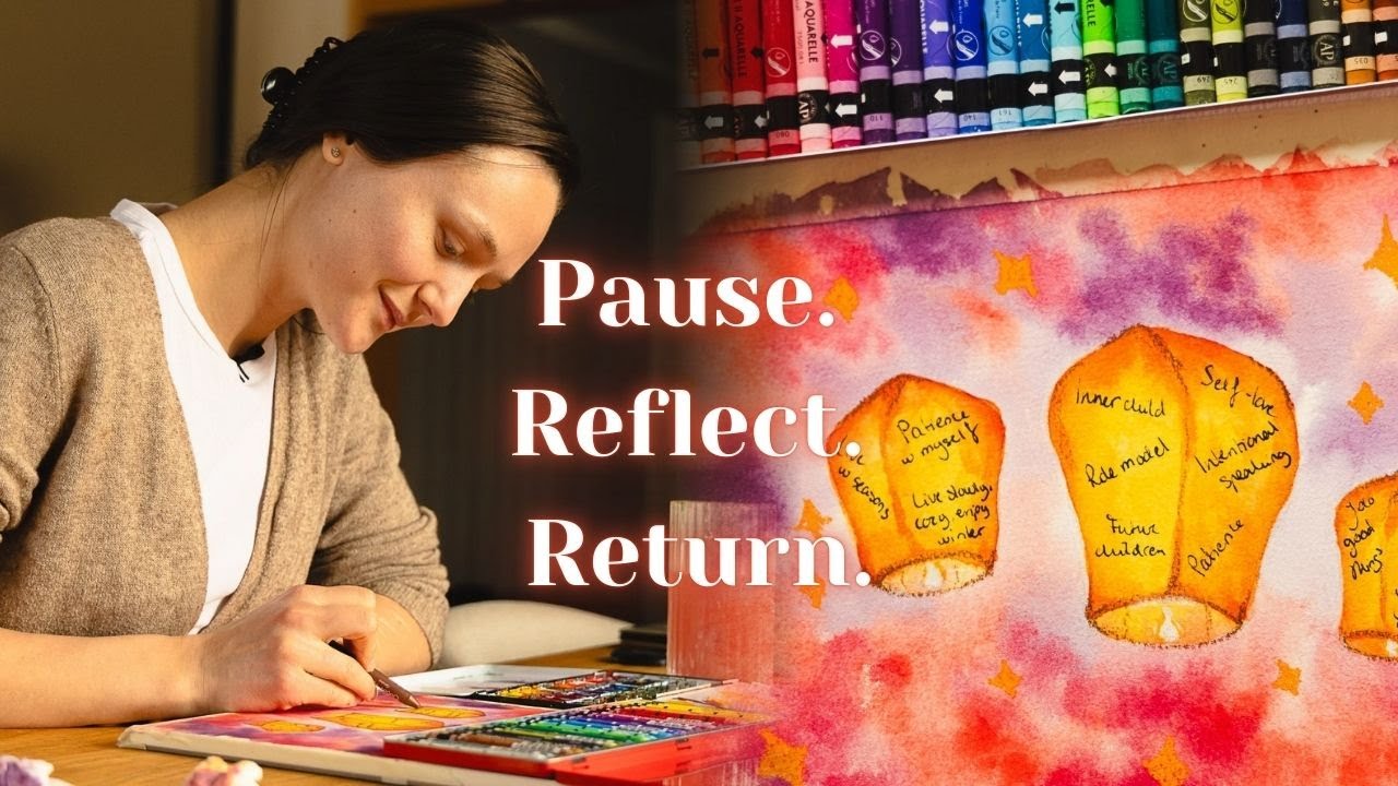 Lanterns of Reflection | 30-Minute Art Practice for Self-Awareness | IMOVARA
