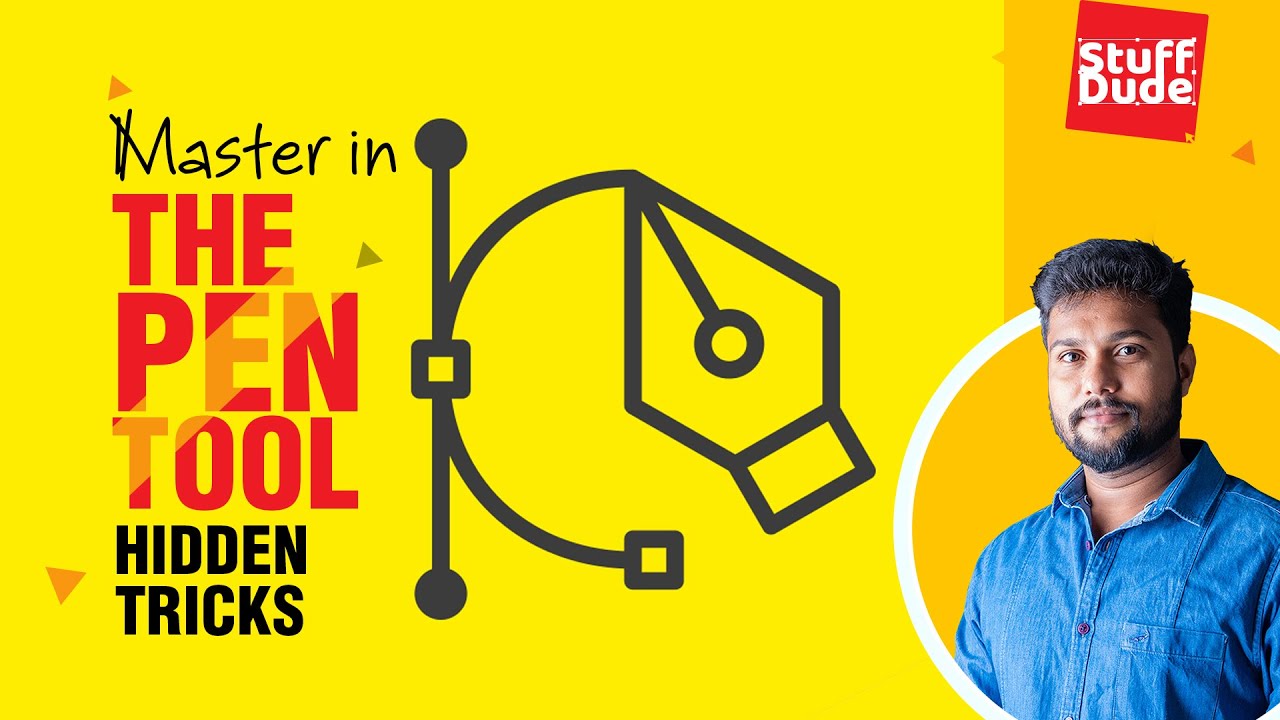 How to use Pen Tool? | Pen Tool Tricks in Tamil | Adobe Illustrator | Stuff Dude