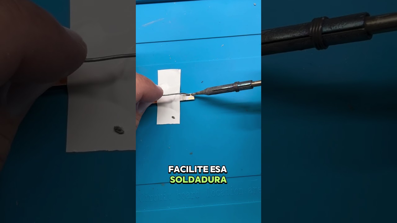 C&oacute;mo soldar tiras de LED (incluso tiras COB)