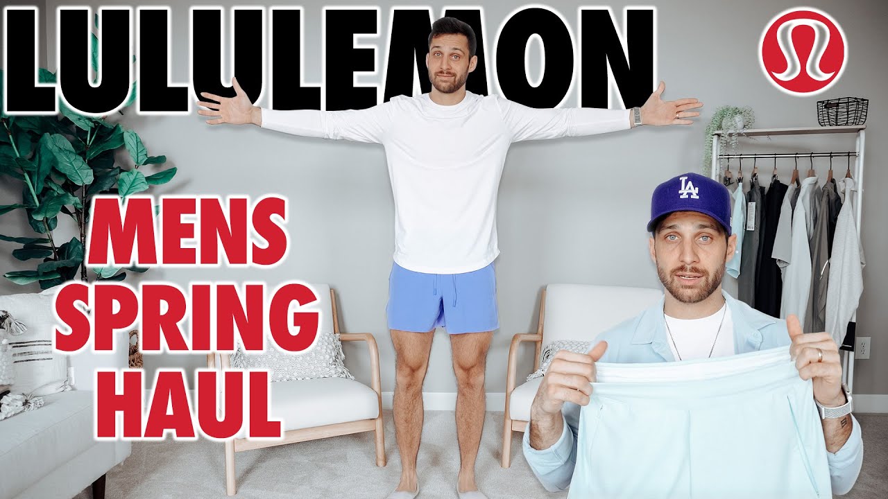 LULULEMON TRY ON! | Mens Spring Haul