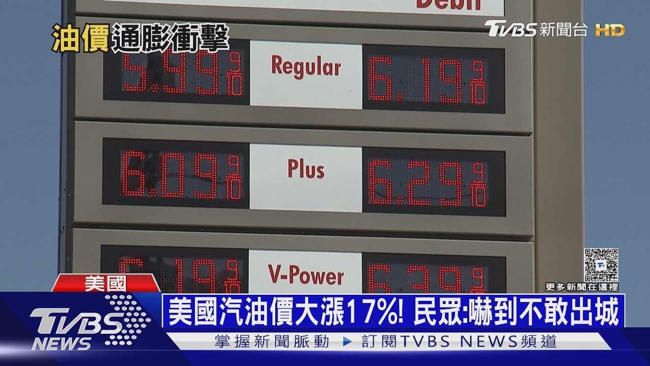 國際油價跌了! 全美汽油兩週仍漲17% 美國人喊苦少出城｜十點不一樣20260310 @TVBSNEWS02