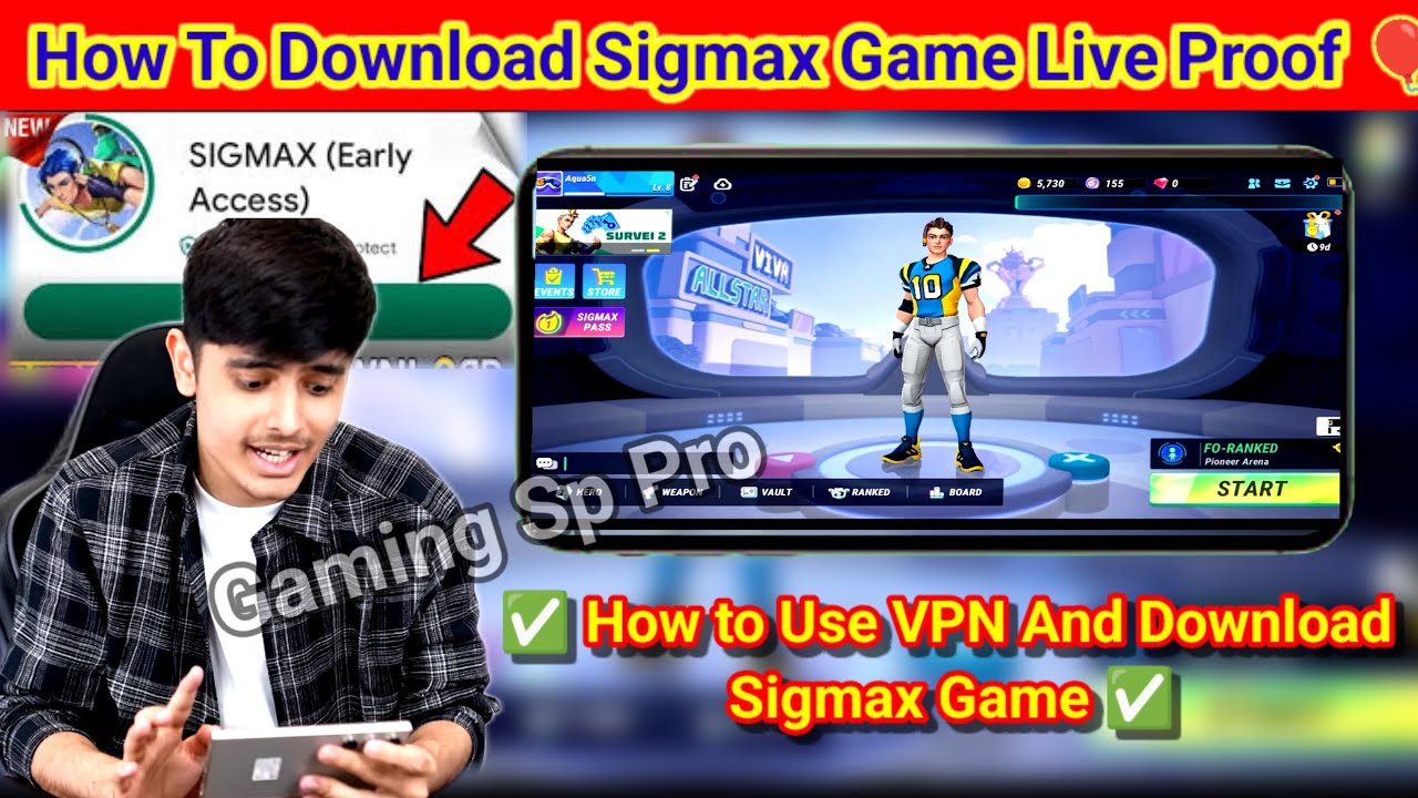 HOW TO DOWNLOAD SIGMAX GAME 😍 || SIGMAX GAME || BIG UPDATE || 2024 ✅ || New Game Sigmax India 😍😍