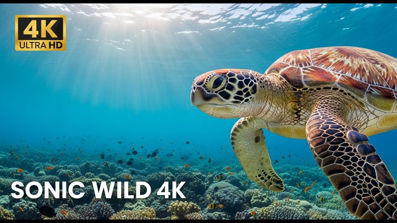 8K Ocean Wildlife Documentary – Peaceful Underwater Scenes with Relaxing Nature Sounds for Sleep