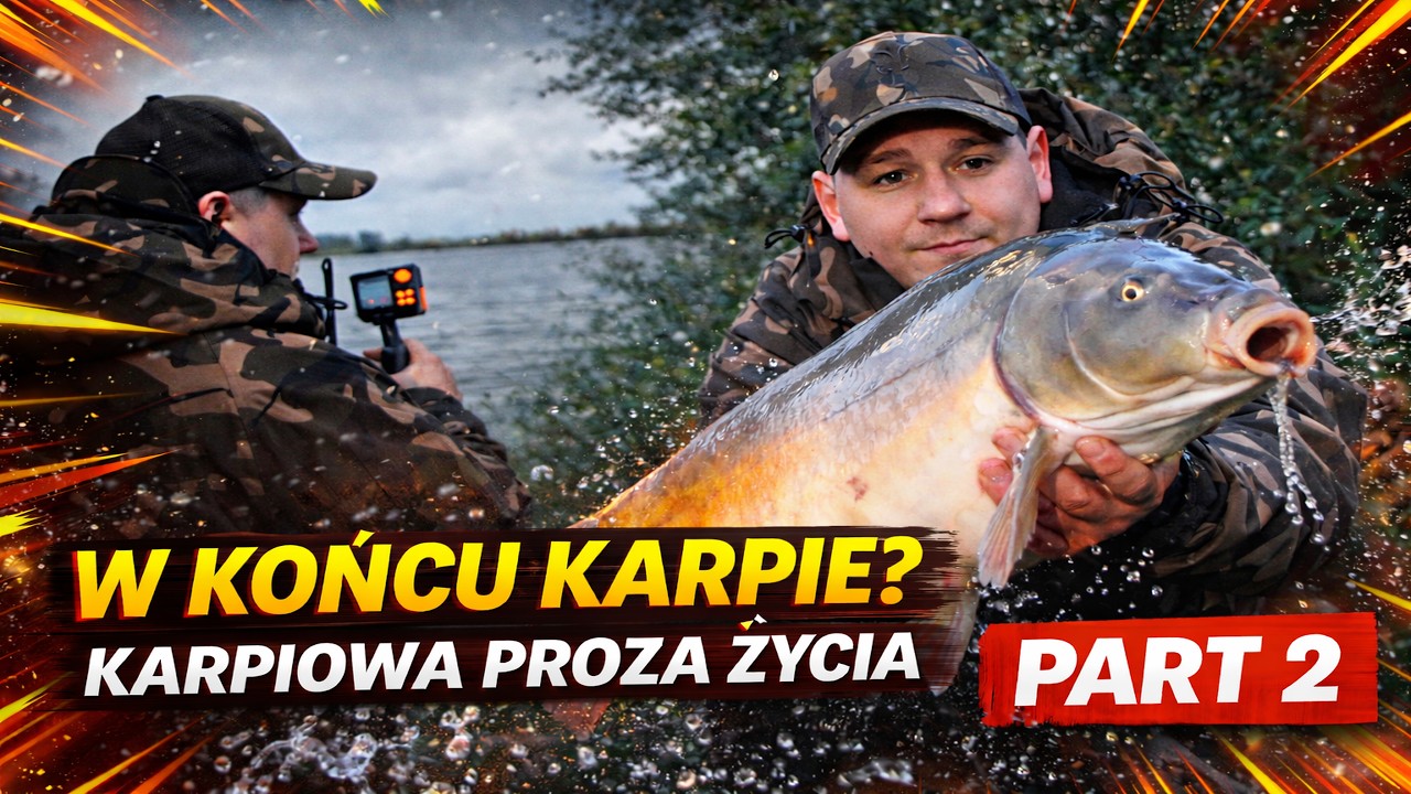 Наконец-то карп? Жизнь карпа, часть 2 - Успешная ловля карпа на озере