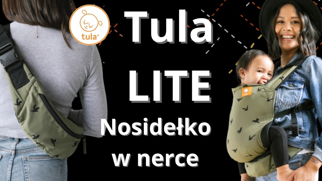 Tula Lite - idealne nosidełko dla niemowlaka na wakacje