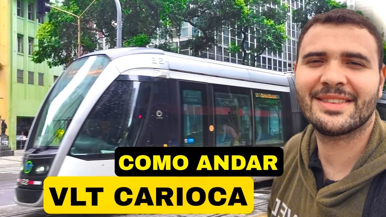 COMO É A EXPERIÊNCIA DE ANDAR NO VLT DO RIO DE JANEIRO PELA PRIMEIRA VEZ