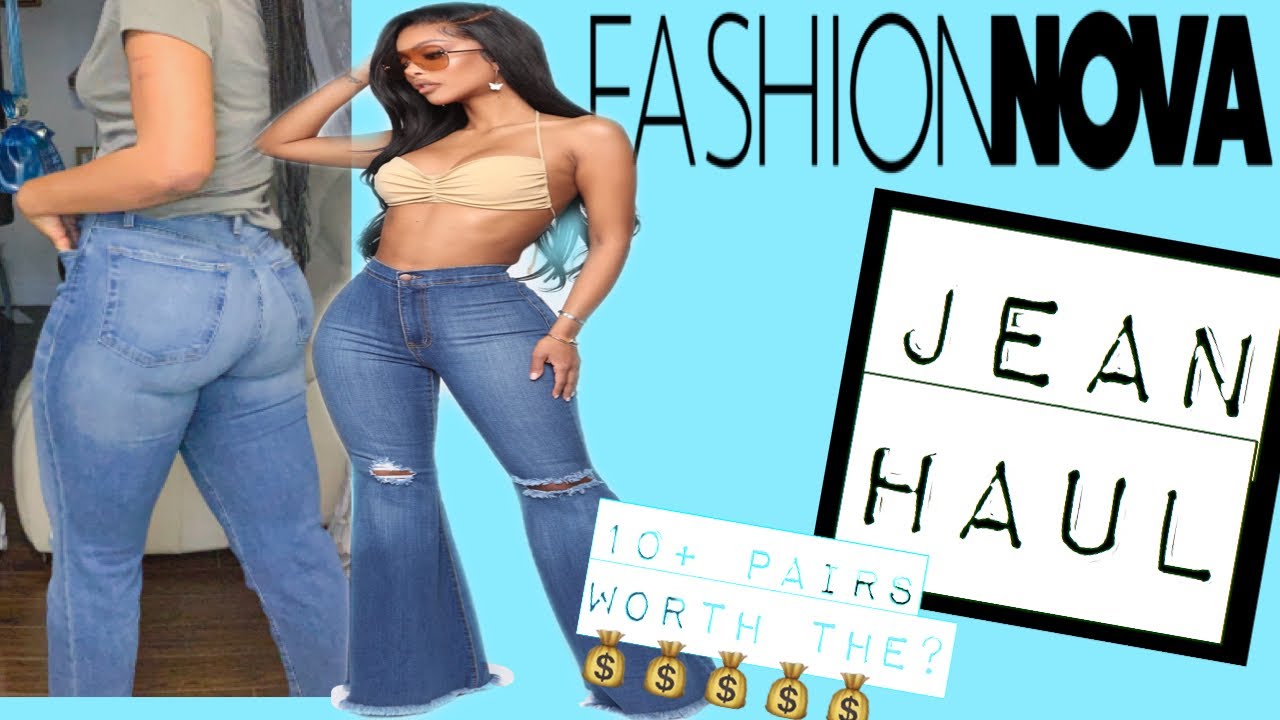 FASHION NOVA JEAN HAUL | SIZE 5 & 7 | #fashionnova #tallgirledition
