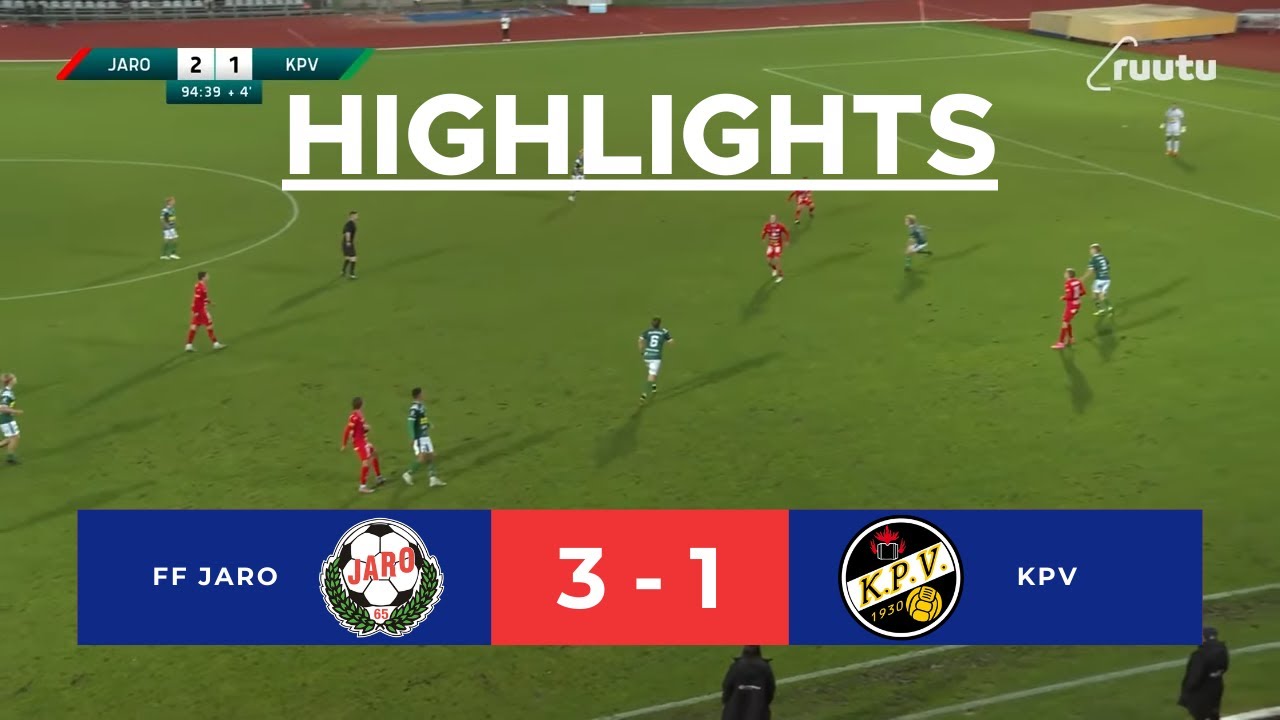 FF Jaro - KPV 17.09.2023 Highlights