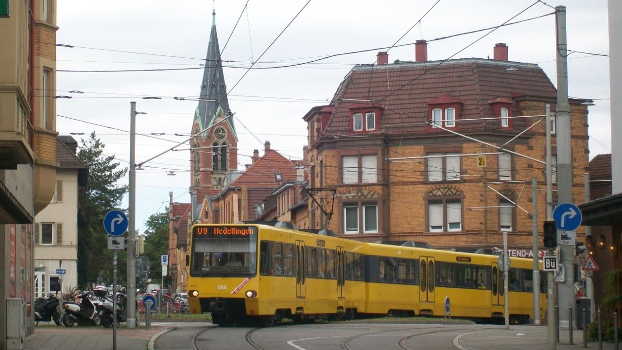 Mit der U9 über Ostendplatz | Stadtbahn Stuttgart