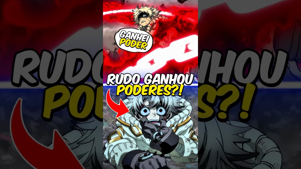 Rudo Despertou seus Poderes em Gachiakuta? 😱🔥