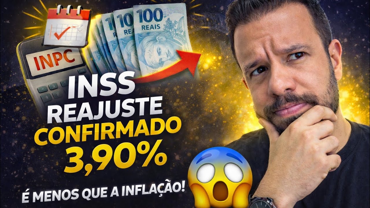 INSS: reajuste confirmado em 3,90% — veja como calcular no celular (passo a passo)