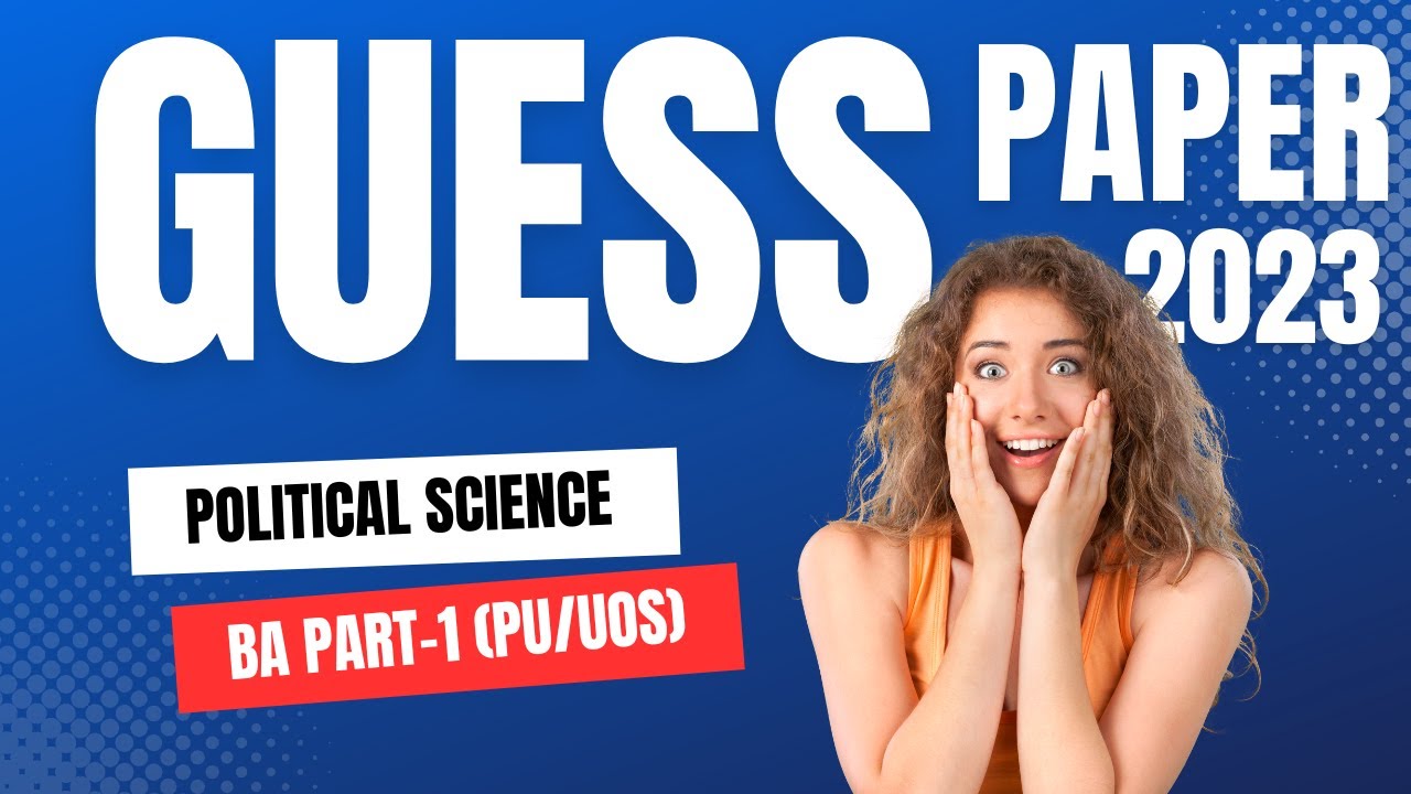 BA Political Science Guess Paper 2023 | University of the Punjab | University of the Sargodha