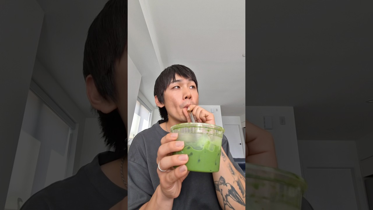the fastest way to make your matcha on the go 🫡🍵