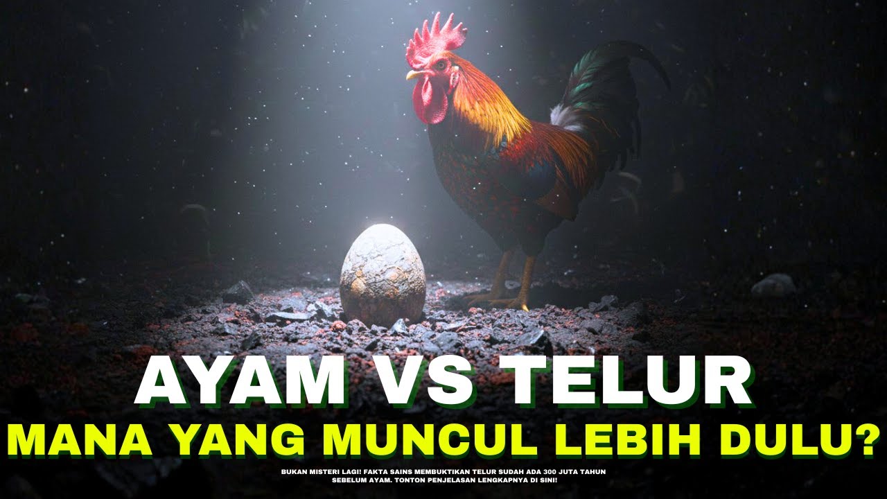 AKHIRNYA TERJAWAB! Misteri Ayam vs Telur Menurut Sains & Evolusi! | #alamaya