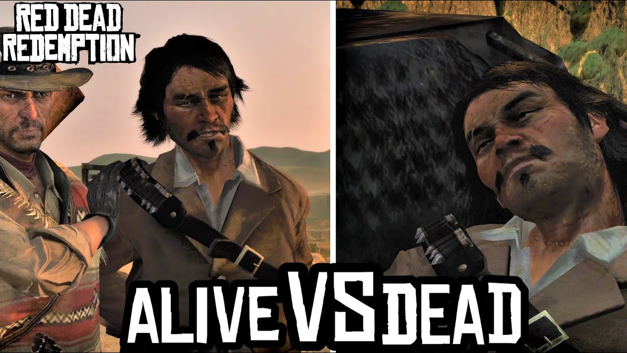 Убить Хавьера Эскуэллу или оставить его в живых в Red Dead Redemption
