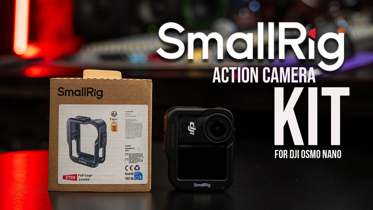 Your DJI Osmo Nano Needs This! SmallRig Action Camera Kit Review