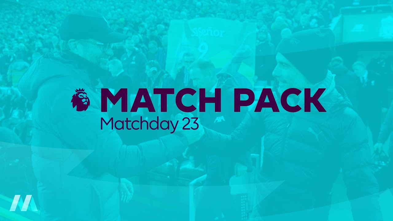 Premier League Match Pack - Matchday 23