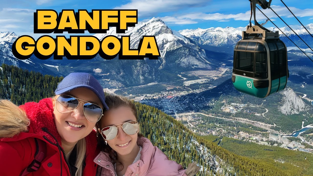 Riding the Banff Gondola to Sulphur Mountain 🇨🇦 | Epic Rocky Mountain Views