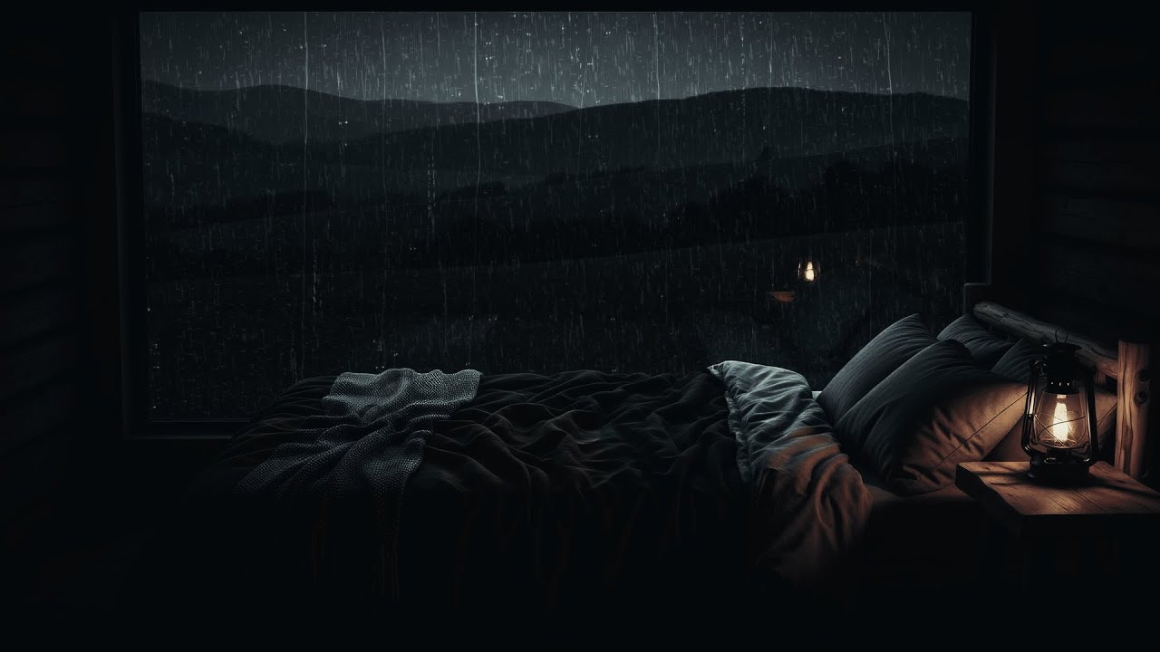 Heavy Rain Sounds for Sleeping 🌙 Deep Sleep Rain Ambience