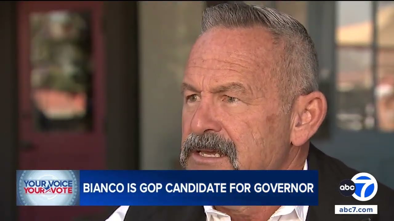 California GOP Candidate for Governor | News Interview