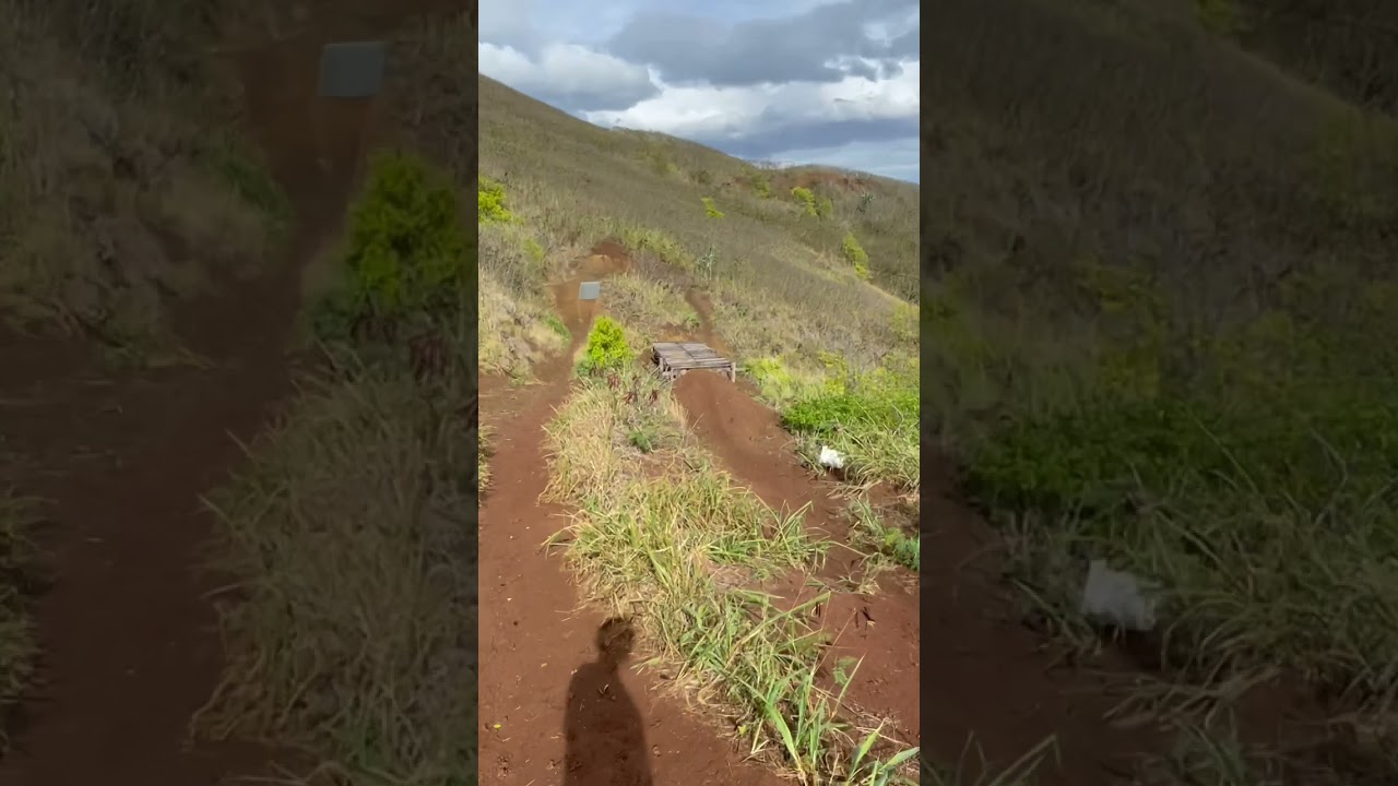 Mountain bike jumps in Hawaii!