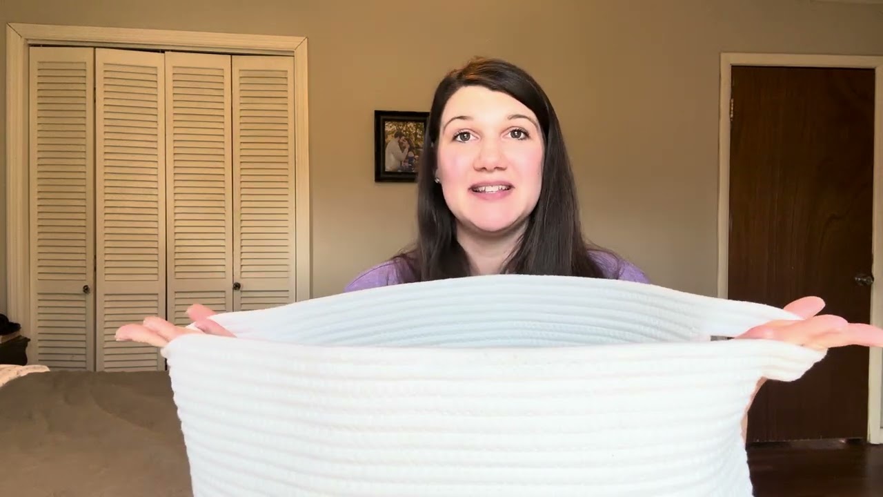 Why I LOVE This COMY-HOMI XXL Woven Rope Basket