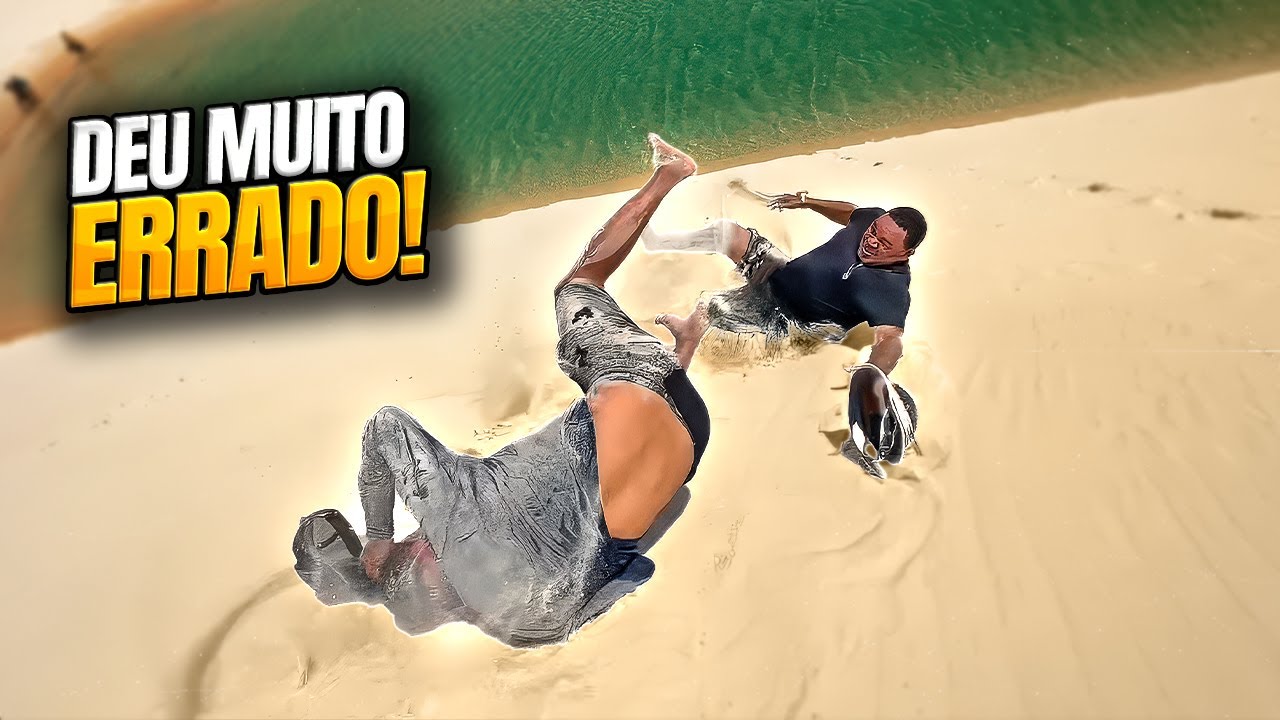 GALO CEGO CAIU E SAIU ROLANDO NOS LENÇÓIS MARANHENSES 🤣🤣 | GALO CEGO