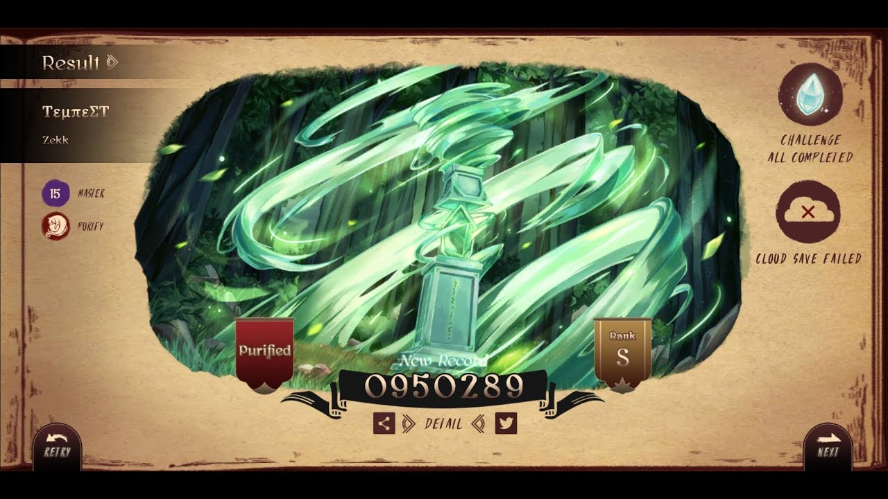 [Lanota] &Tau;&epsilon;&mu;&pi;&epsilon;&Sigma;&Tau; 950289 30Tune 8Fail