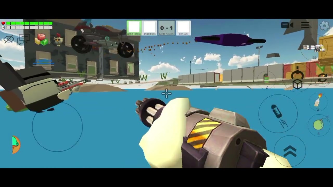Duelo chicken gun [No hago nada] pt.1