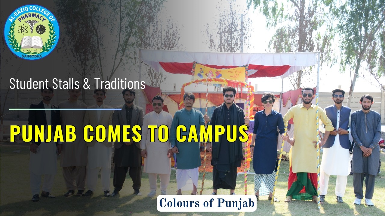 Cultural Fest & Sports Gala — Student Stalls Celebrate Punjab | Best College for Pharm.D in Sargodha