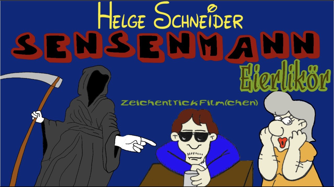 Helge Schneider, Sensenmann - Eierlik&ouml;r - Halloween Special - Zeichentrick