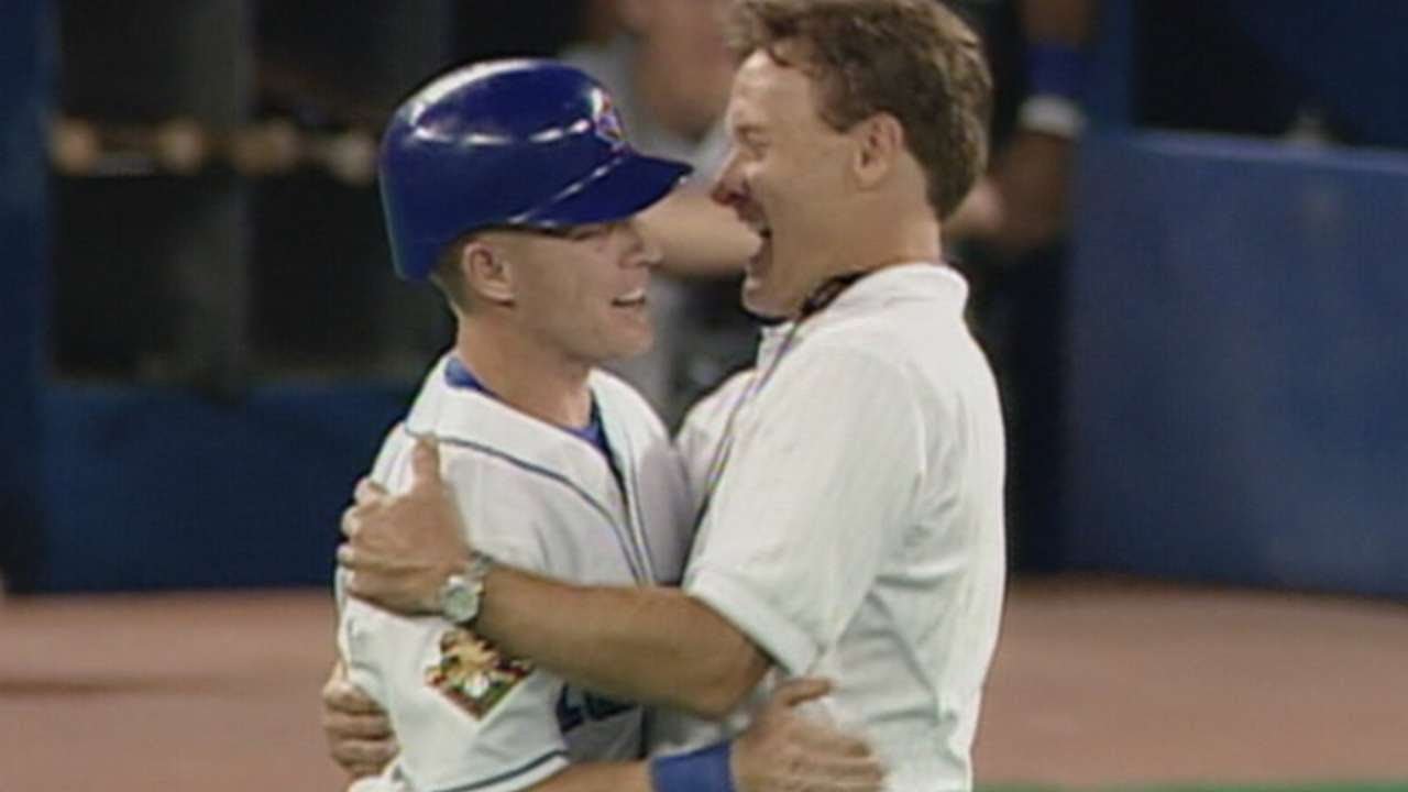 Jeff Frye hits for the cycle in 2001