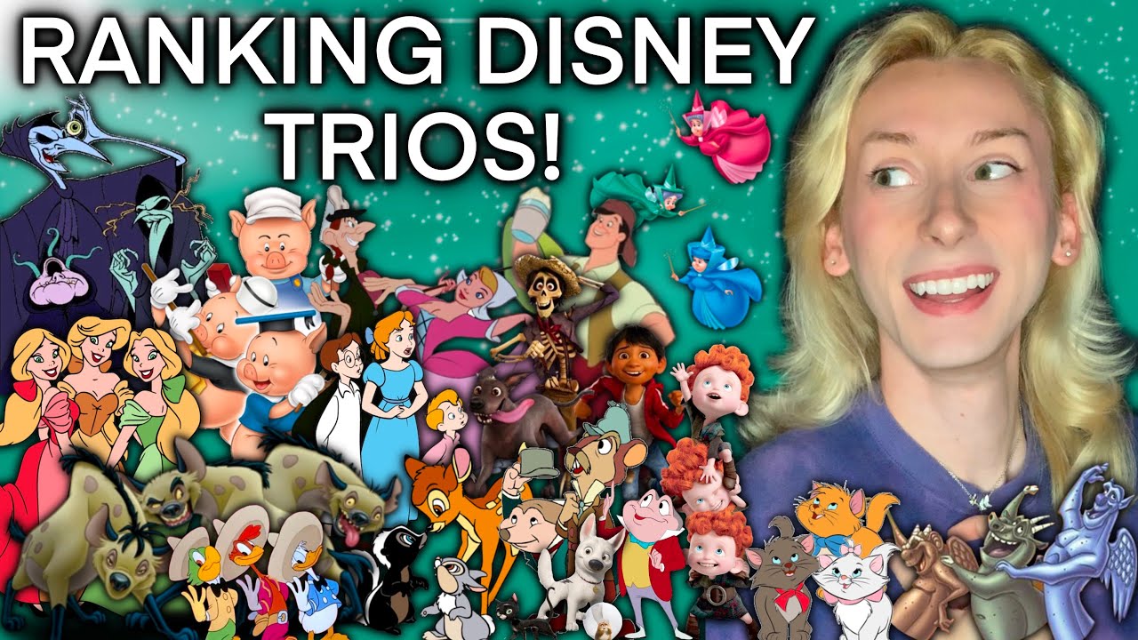 RANKING DISNEY TRIOS!! 🐻👁️🎀 with Nicky Marra!