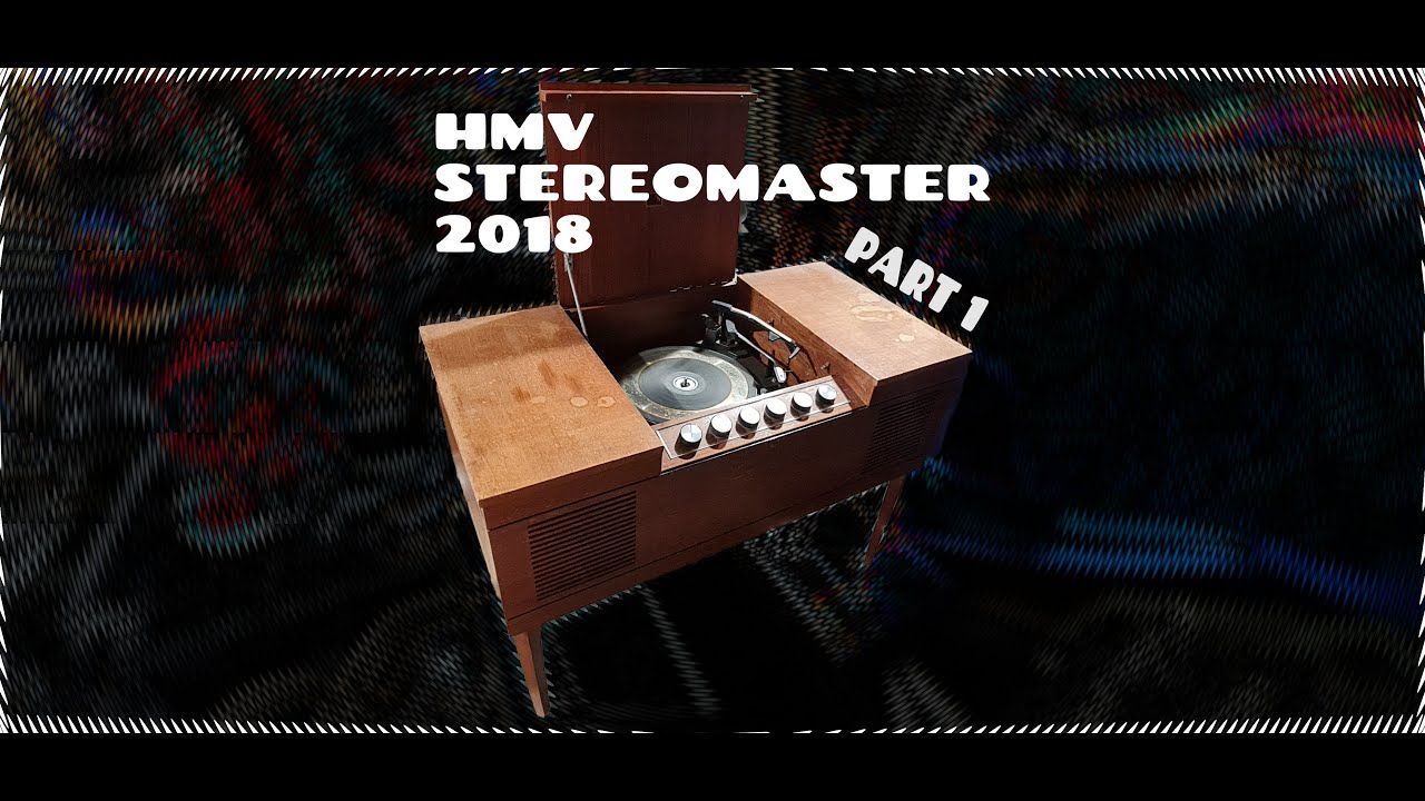 HMV STEREOMASTER 2018 - Potentiometer Disassembly & Clean
