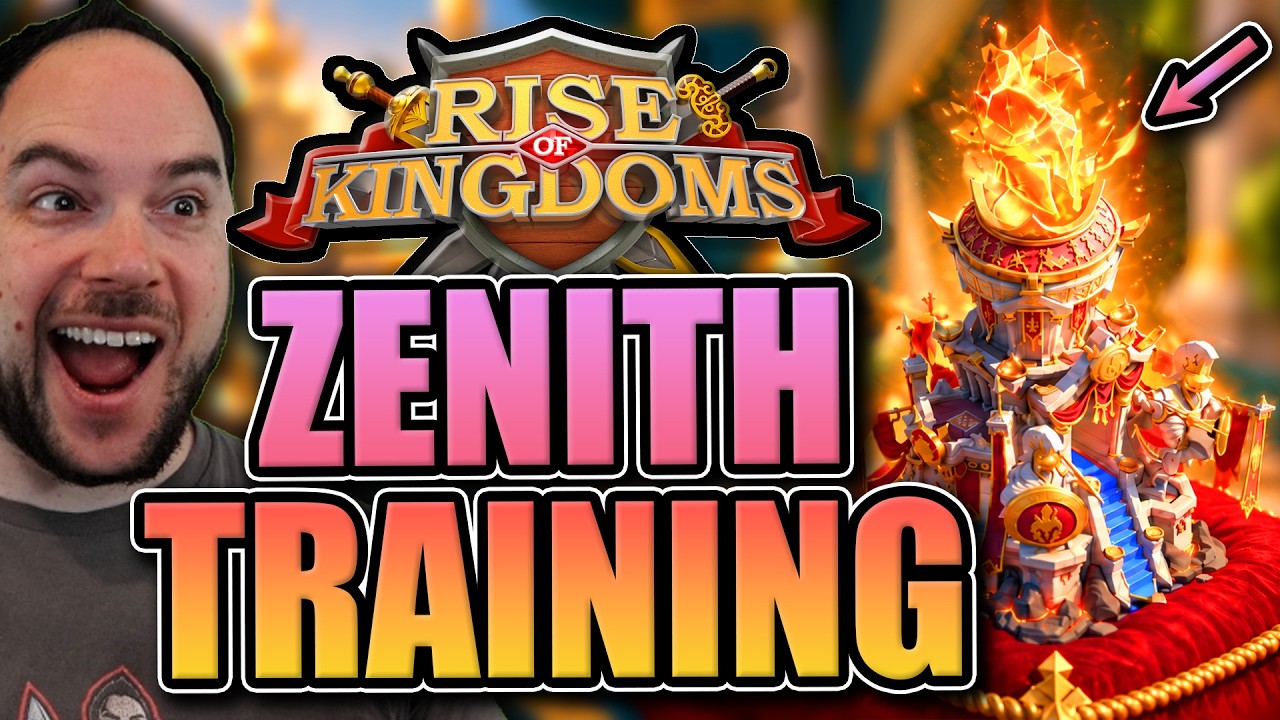 Training 60 Million Power [16% Defense Zenith of Power] Main Account in Rise of Kingdoms