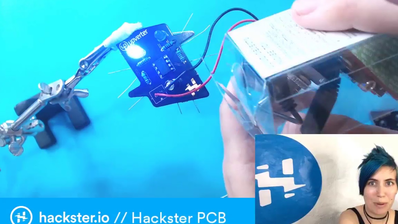 Assembling the Hackster PCB Badge