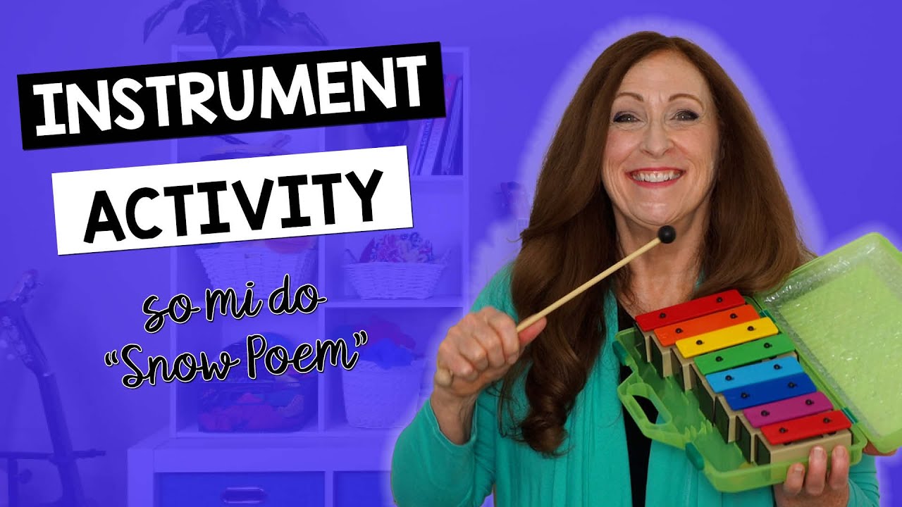 Winter Rhythm Instrument Activity Tutorial ‘Snow is Falling Down” Sing Play Create Teaching Tips