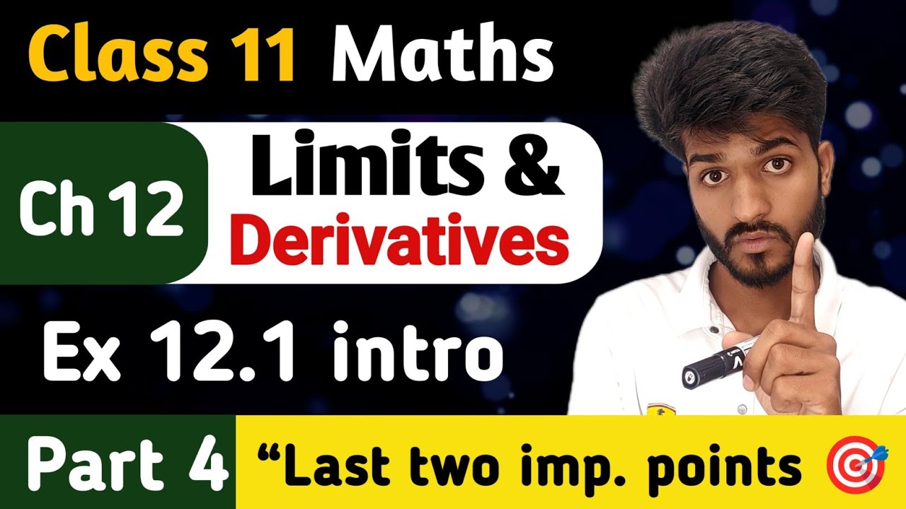 Class 11 Maths | Ch 12 Limits & Derivatives  ( Lec 5 ) | Ex 12.1 Introduction Part 4🔥 By Lalit Sir 