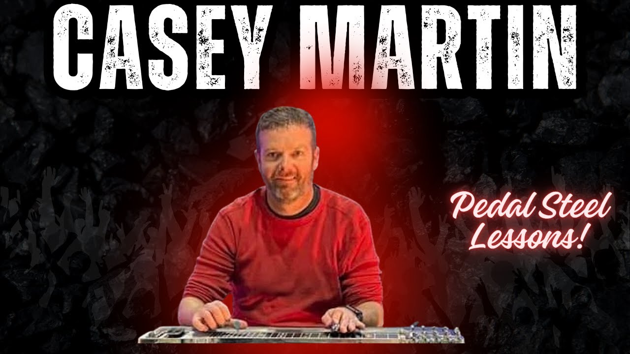 Casey Martin Pedal Steel Lesson (1-17-4 Progression