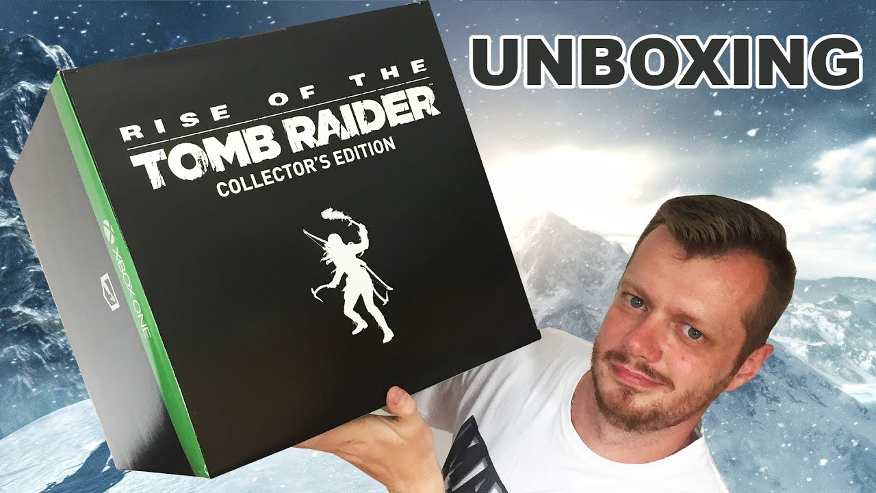 Rise of the Tomb Raider Edycja Kolekcjonerska - Unboxing!