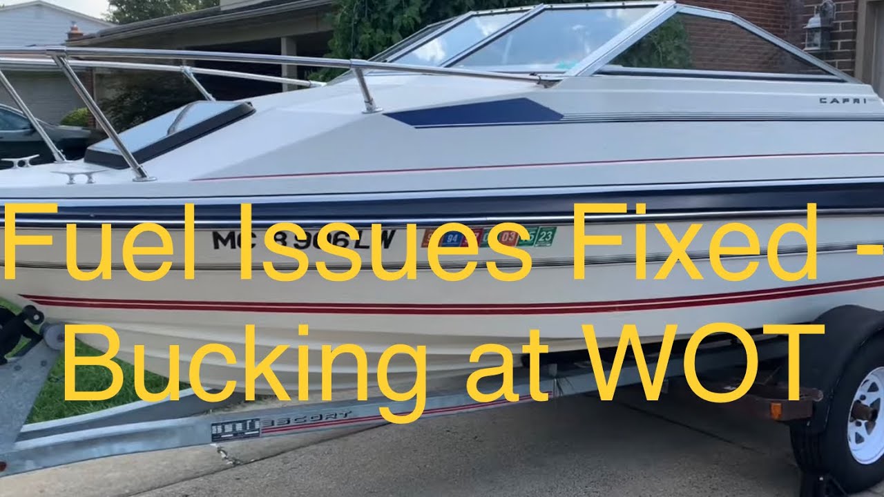 1986 85 hp Force - Part 3 - Fuel Issues Fixed - Stalling in Forward Gear & Running Rough at WOT.