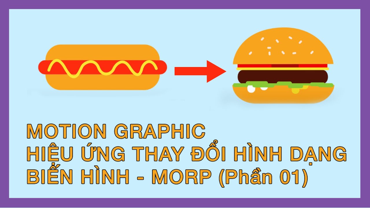 [Motion Graphic] Hướng dẫn làm chuyển động thay đổi hình dạng với phần mềm After Effect - Phần 01