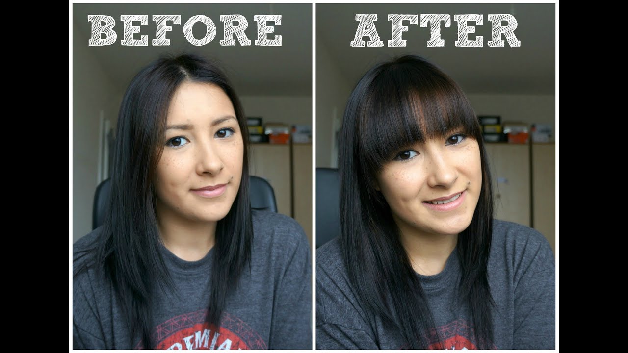How to Cut your Own Full Fringe/Bangs | Cat Dickinson