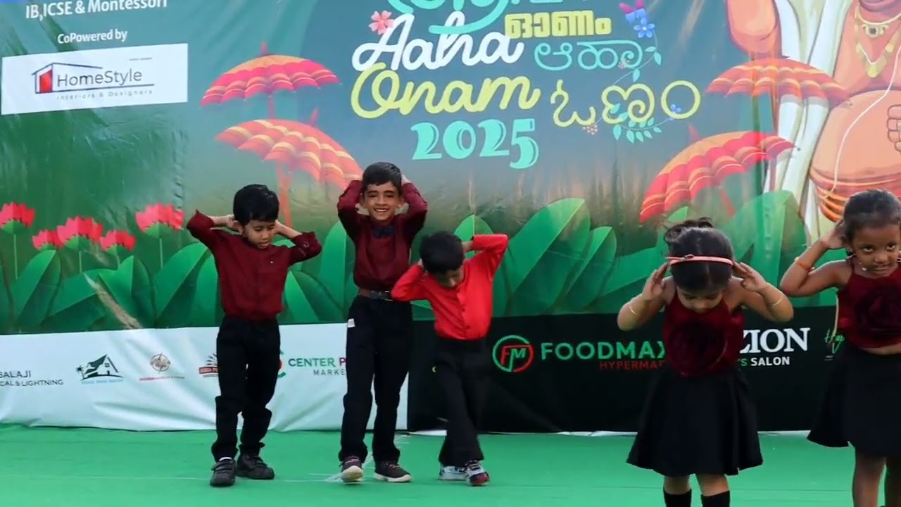 Onam kids fusion dance...Onam 2025 @ Ahad Serenity 